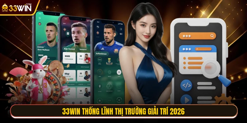 33WIN thống lĩnh thị trường giải trí 2026