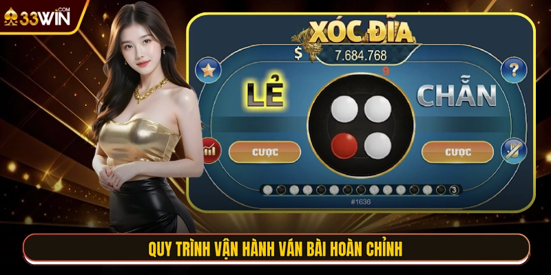 Quy trình vận hành ván bài hoàn chỉnh